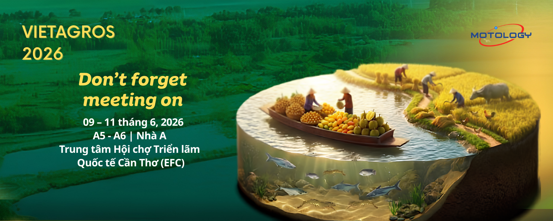 Triển lãm VietAgros Motology